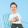 Camiseta Oversize Bebe Niño Marfil Ref.230726
