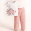 Conjunto Pijama Bebe Niña Blanco Ref.150260