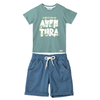 Conjunto Samuel verde para bebé niño