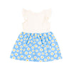 Vestido Lala marfil para bebé niña