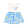 Vestido Lala marfil para bebé niña