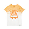 Camiseta naranja manga corta para niño