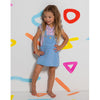Blusa Alicia manga sisa miniprint para bebé niña