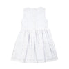 Vestido blanco para bebé niña