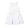 Vestido blanco para bebé niña