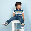 Camiseta Emiliano amarilla polo para bebé niño