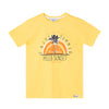 Camiseta manga corta Marcos amarilla para niño