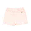 Short rosa para bebé niña