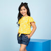 Short Salome lavado medio para niña