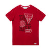 Camiseta manga corta Miguel roja para niño