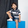 Camiseta Gabo gris polo para niño