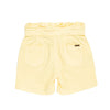 Short amarillo para bebé niña