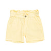 Short amarillo para bebé niña