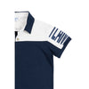 Camiseta polo azul oscuro para niño