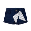 Short Rafaela azul oscuro para niña