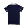 Camiseta Alan azul oscuro polo para niño