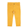 Pantalón mostaza para bebé niño