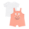 Set coral para recién nacida
