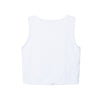 Camiseta manga sisa Nidi blanca para niña