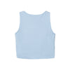 Camiseta manga sisa Nidi azul claro para niña