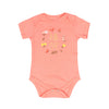 Body coral para recién nacida