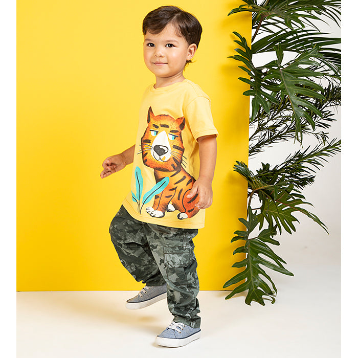 Pantalon camuflado 2025 para niño