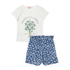 Conjunto Bella marfil para niña