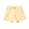 Short Luna amarillo para niña