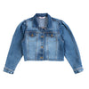Chaqueta lavado medio para niña