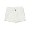 Short Susi marfil para bebé niña