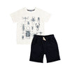 Conjunto Samuel marfil para bebé niño