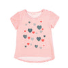 Camiseta Alejandra rayas manga corta para bebé niña