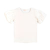 Camiseta Lia marfil manga corta para niña