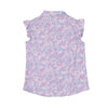 Blusa Alicia manga sisa miniprint para bebé niña
