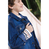 Chaqueta Pedro lavado oscuro para niño