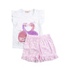 Pijama blanca para bebé niña