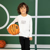 Camiseta marfil manga larga para niño
