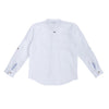 Camisa blanca manga larga para niño