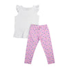 Conjunto Macarena blanco para bebé niña