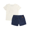 Conjunto Mar marfil para bebé niña
