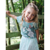 Conjunto Iris verde menta para bebé niña