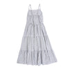 Vestido de rayas para niña