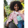 Chaqueta palo rosa para niña