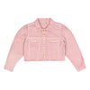 Chaqueta palo rosa para niña