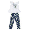 Conjunto Macarena blanco para bebé niña