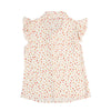Blusa Alicia miniprint manga sisa para bebé niña