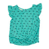 Blusa miniprint manga sisa para bebé niña
