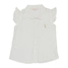 Blusa Alicia crudo manga sisa para bebé niña