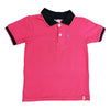 Camiseta Alan coral polo para bebé niño