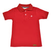 Camiseta Alan roja polo para bebé niño